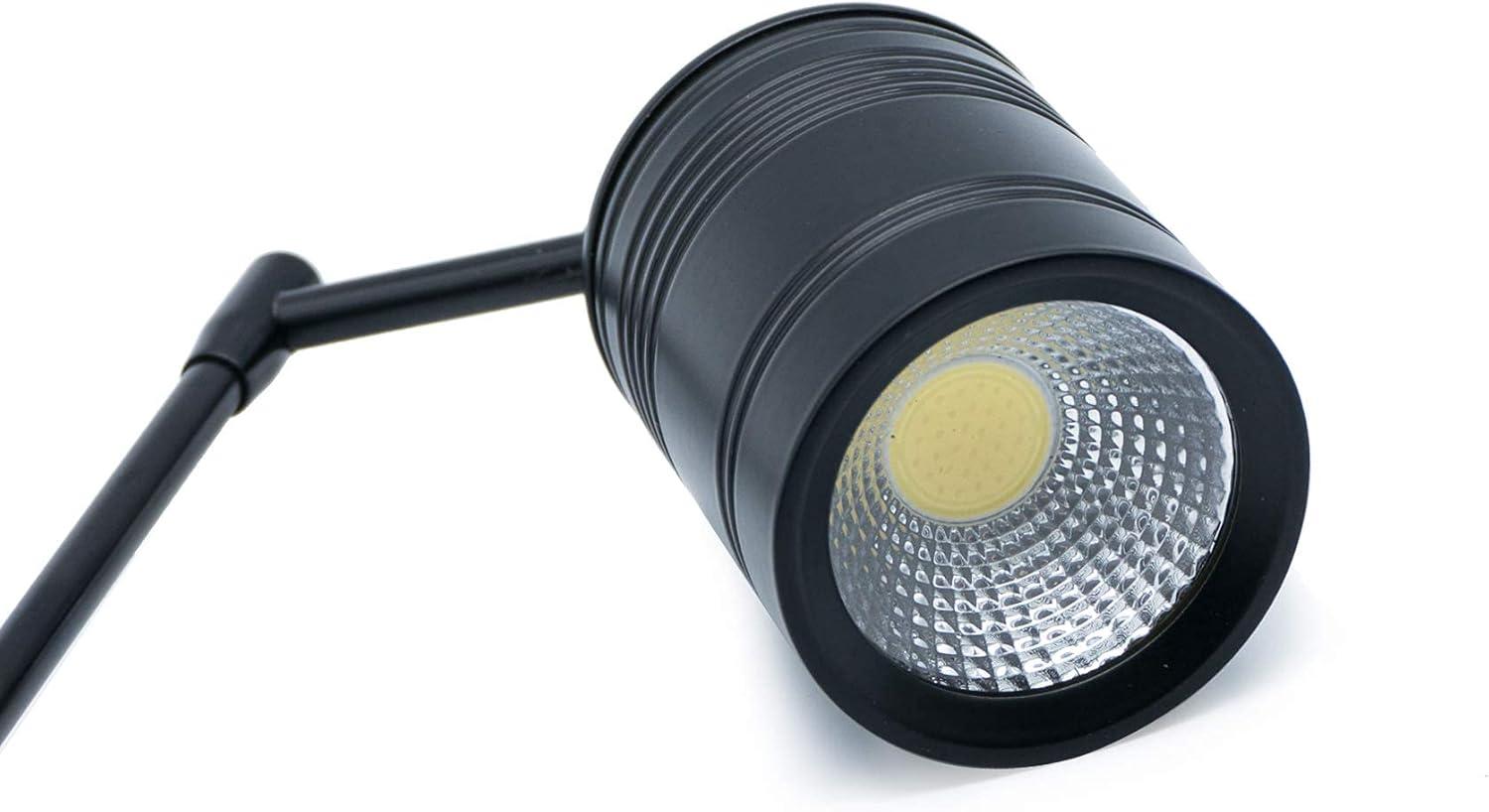 HIRO Aquatics Full Spectrum 15W COB LED Aquarium Spotlight, for Nano Tank/Wabikusa/Terrarium/Paludariums