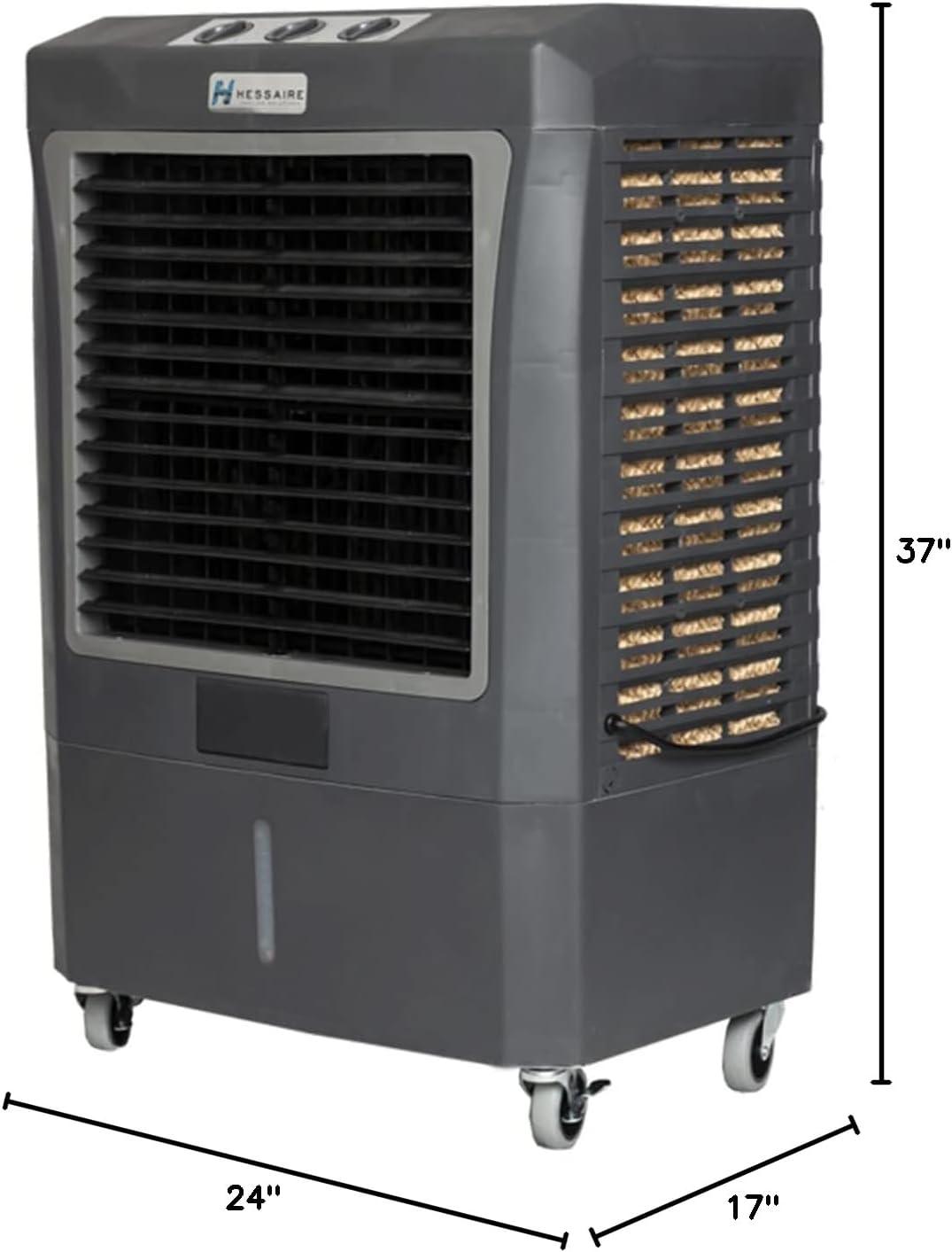 Hessaire Portable 950 Sq. Ft. Evaporative Cooler Humidifier for Outdoor Use Only