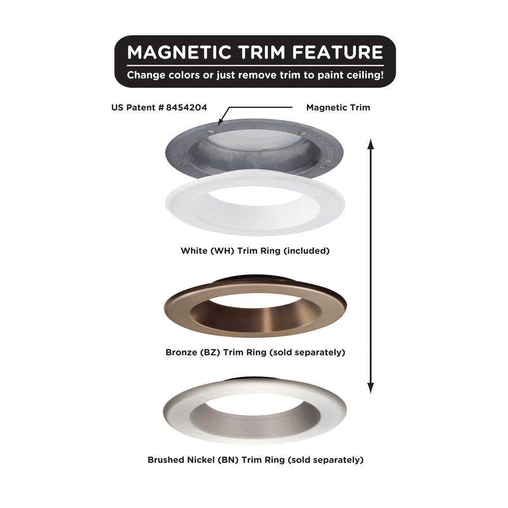 Diep 6'' Dimmable Air-Tight IC Rated Standard Recessed Lighting Kit