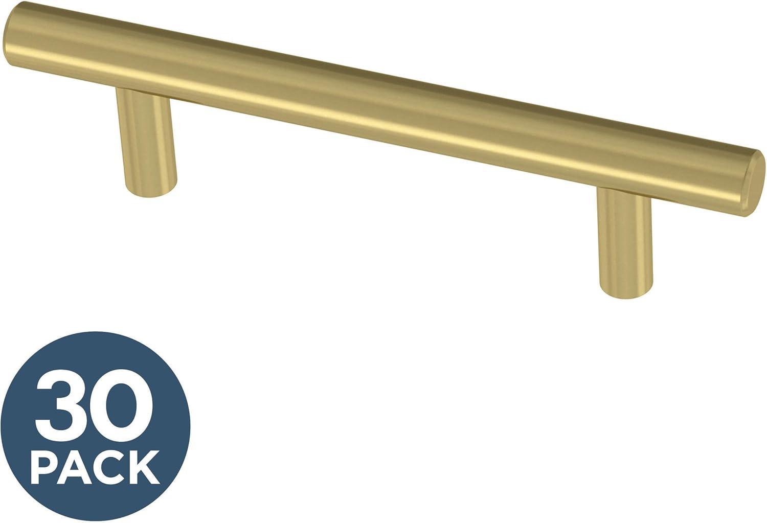 Franklin Brass Simple Round Bar Cabinet Drawer Pull (Set of 30)