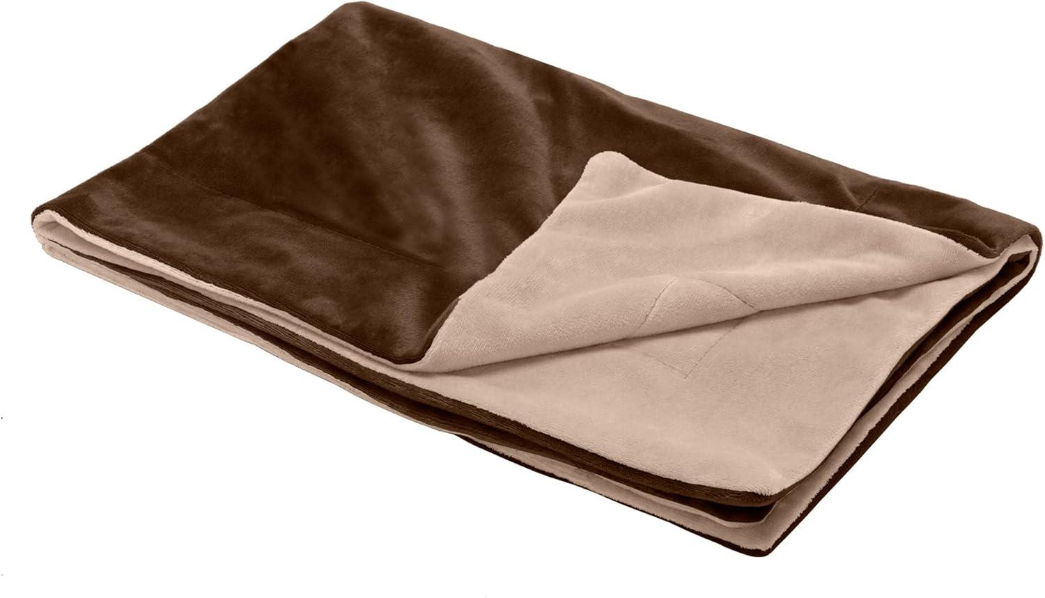 FurHaven Waterproof Faux Velvet Throw Blanket