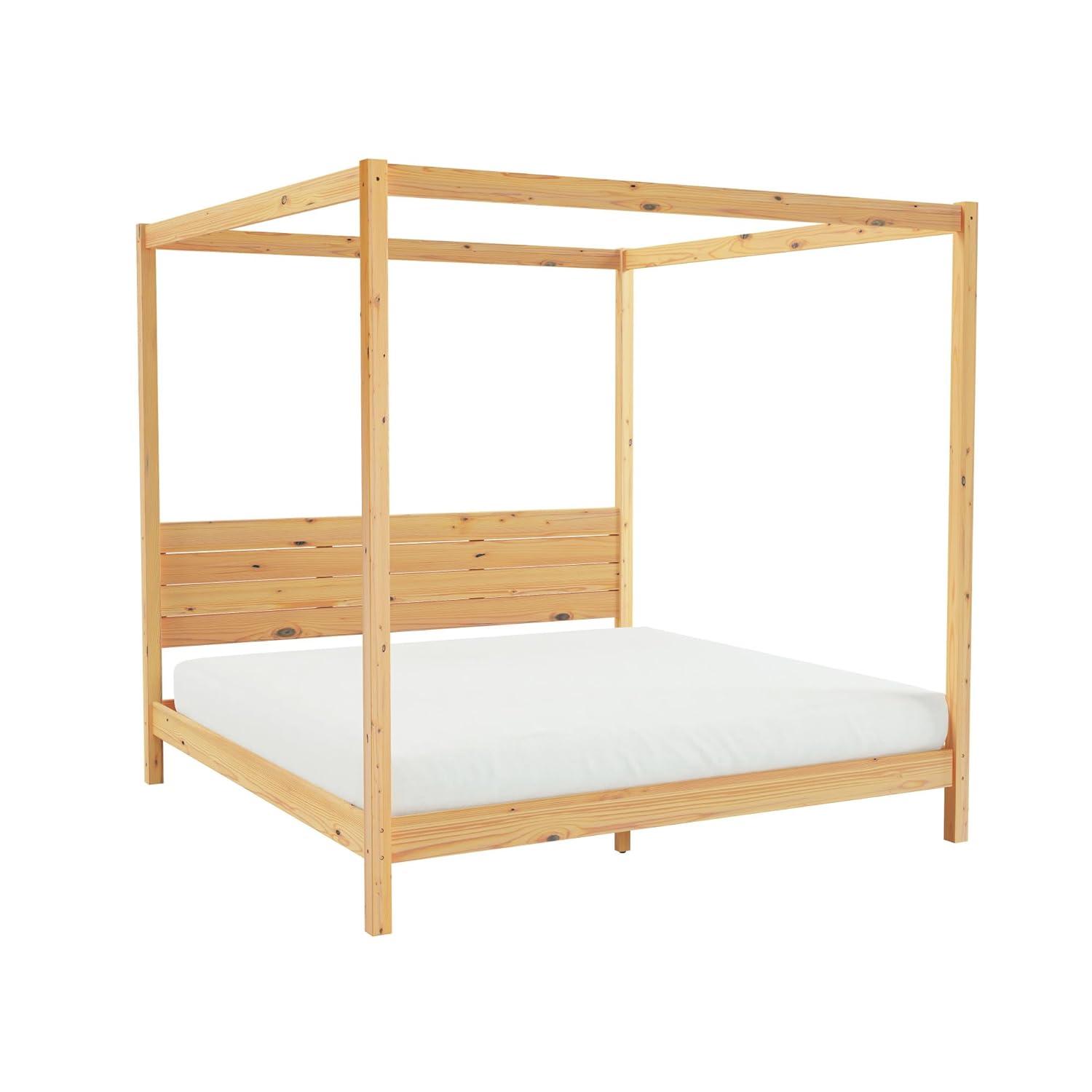 Modica Solid Wood Canopy Bed