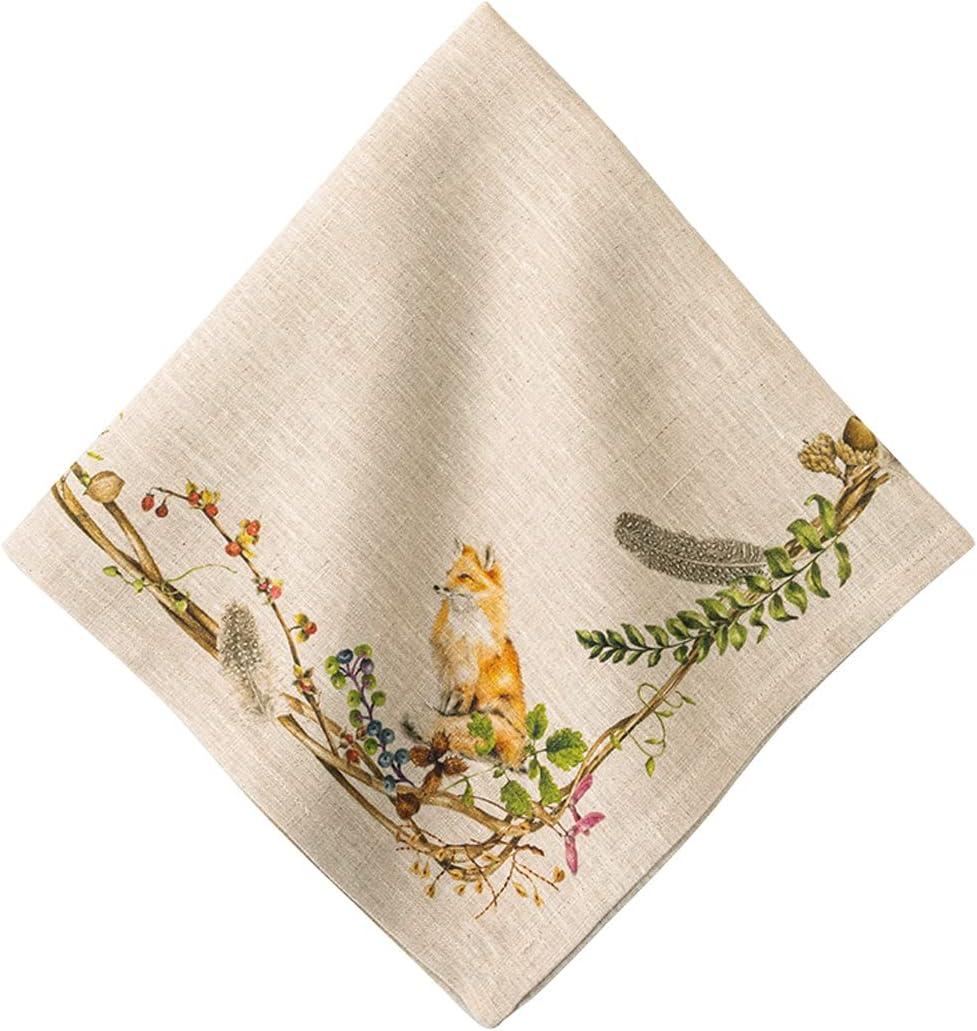 Forest Walk Napkin with Animals