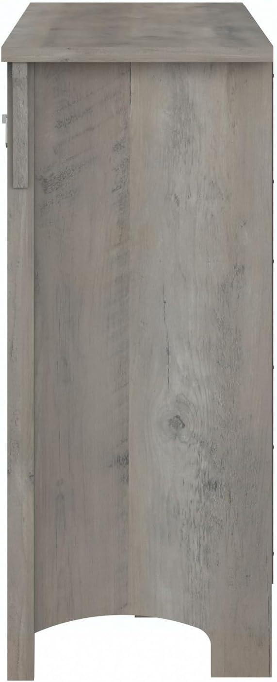 Bush Furniture Salinas Accent Storage Cabinet with Doors, Driftwood Gray