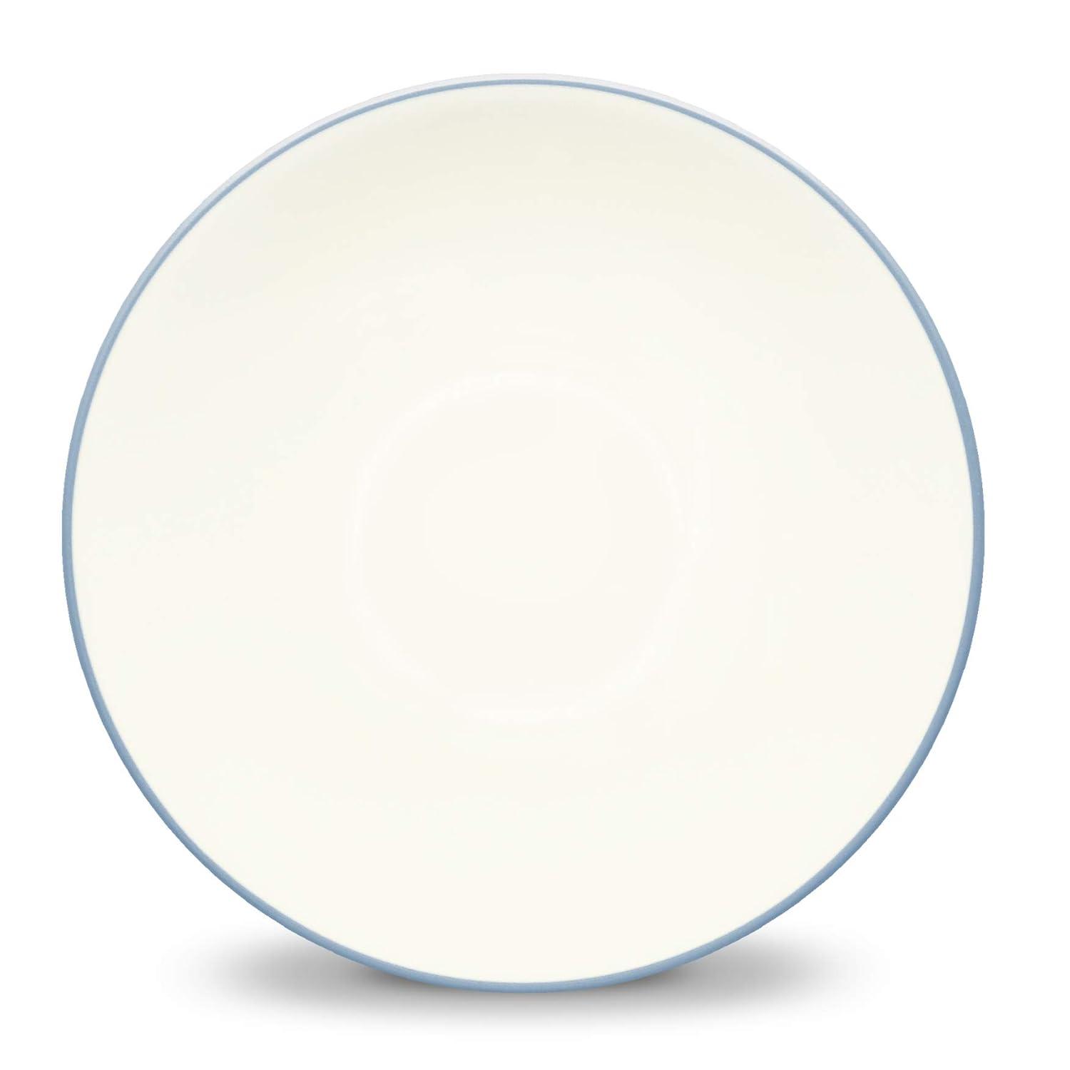 Ice Blue Ceramic Rice Bowls Set of 4