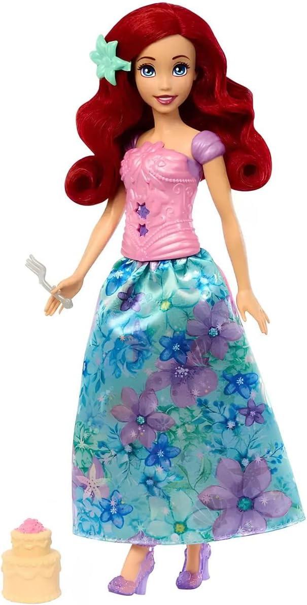 Disney Princess Spin & Reveal Ariel Fashion Doll & Accessories with 11 Surprises