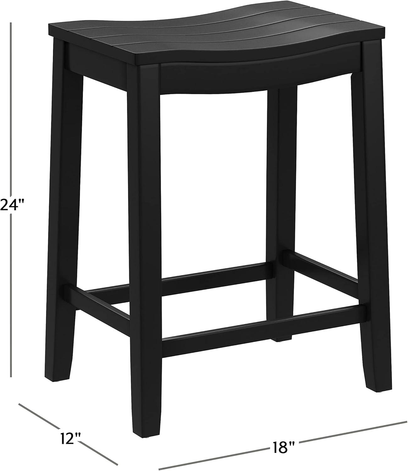 24" Fiddler Backless Counter Height Barstool - Hillsdale Furniture