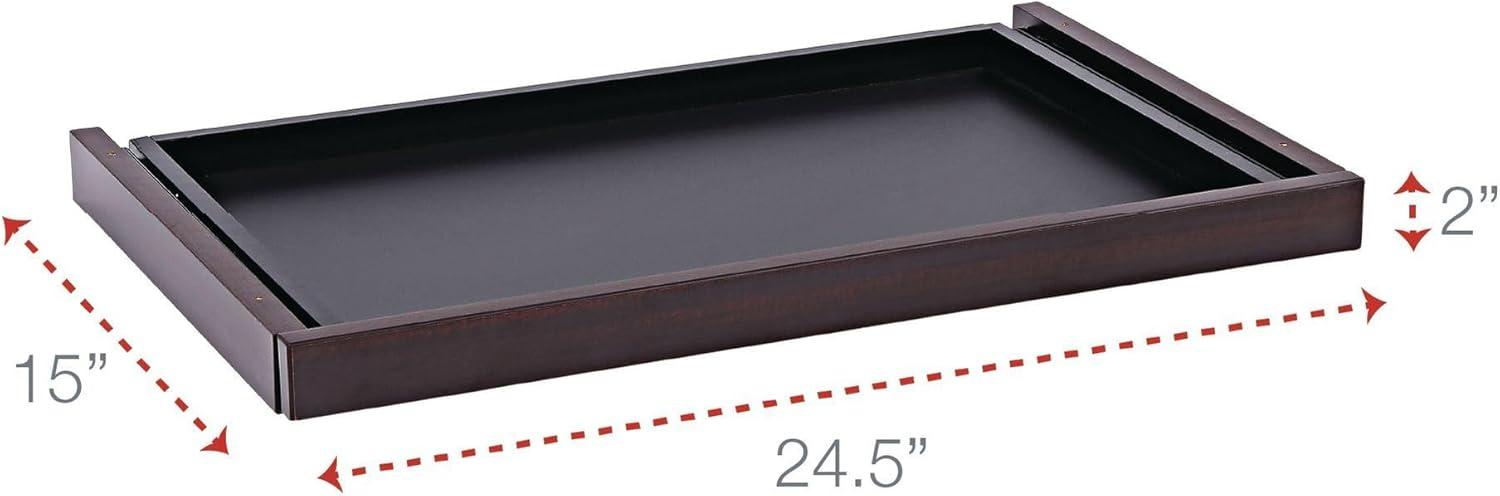 Alera Valencia Series Center Drawer, 24.5w x 15d x 2h, Medium Cherry -ALEVA312414MC