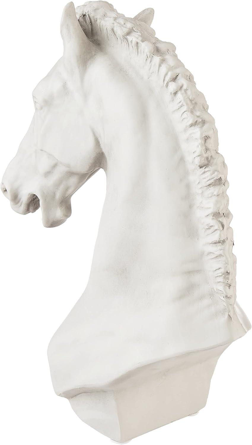Elegant Turino Horse Statue 12" Resin Art Sculpture