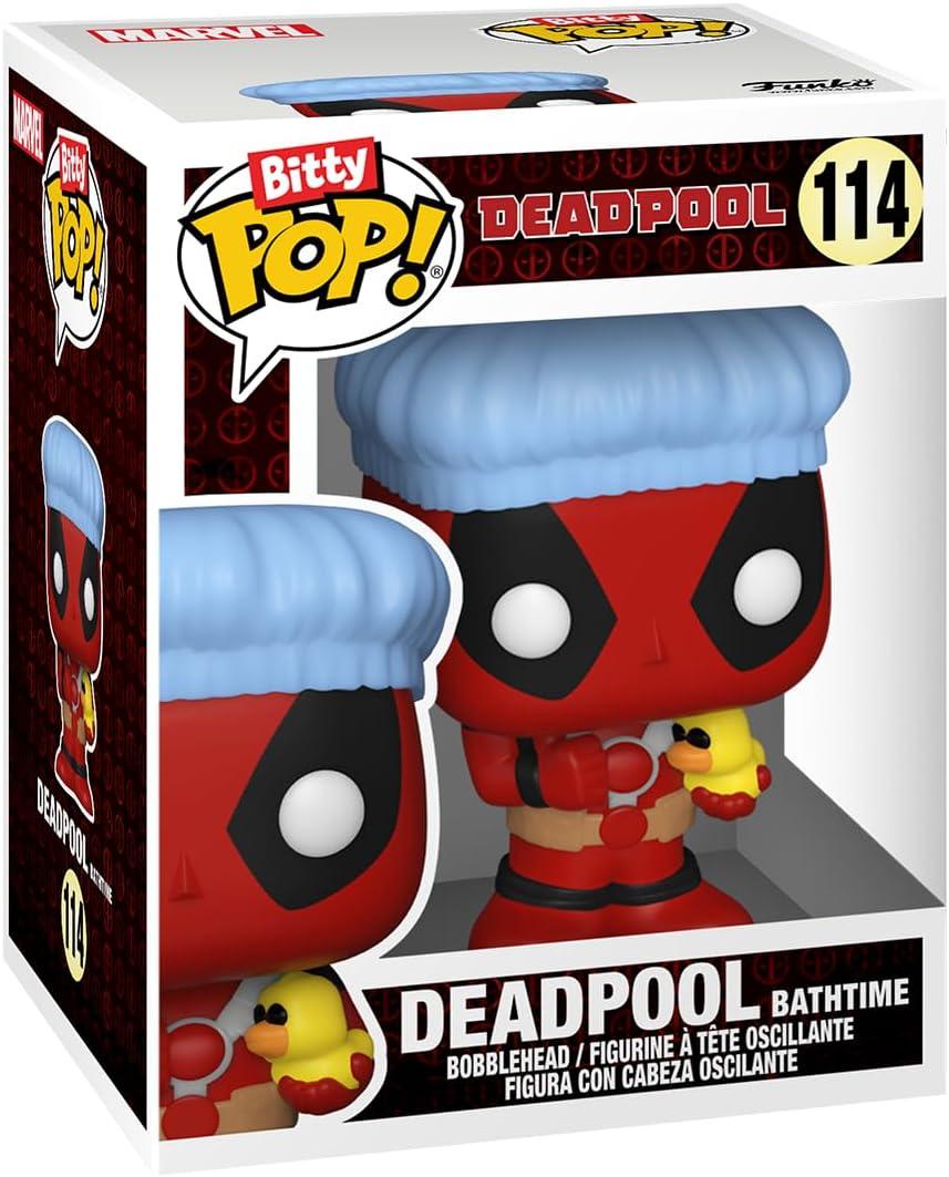 Deadpool Bathtime Funko Bitty Pop! Mini-Figure 4-Pack