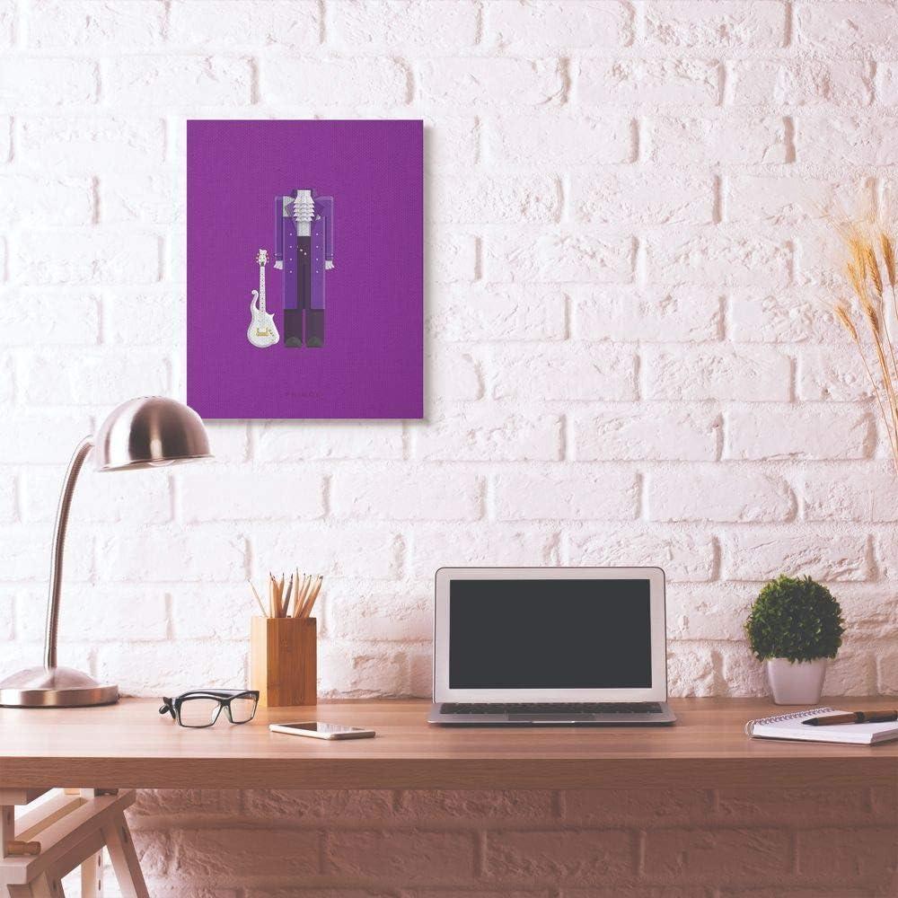 Stupell Industries " Prince Famous People Characters Fashion Design "