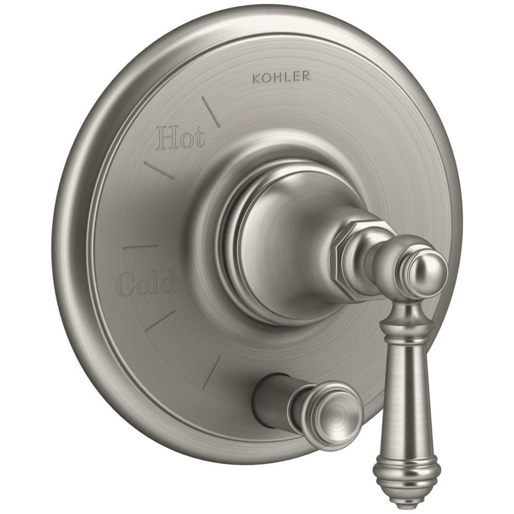 Artifacts® Rite-Temp Pressure-Balancing Valve Trim with Push-Button Diverter and Lever Handle