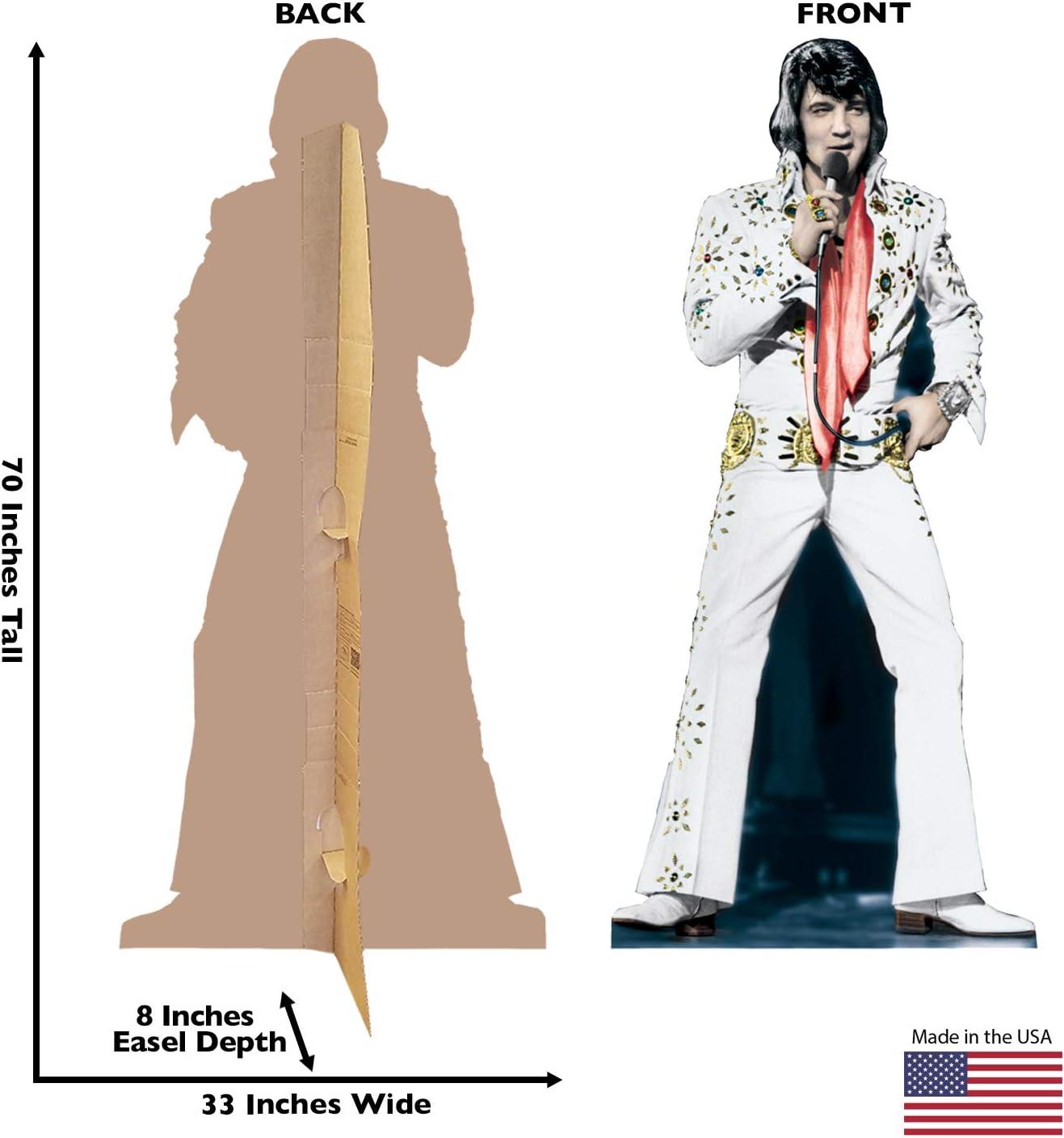 Elvis Presley White Jumpsuit Life-Size Cardboard Stand-Up