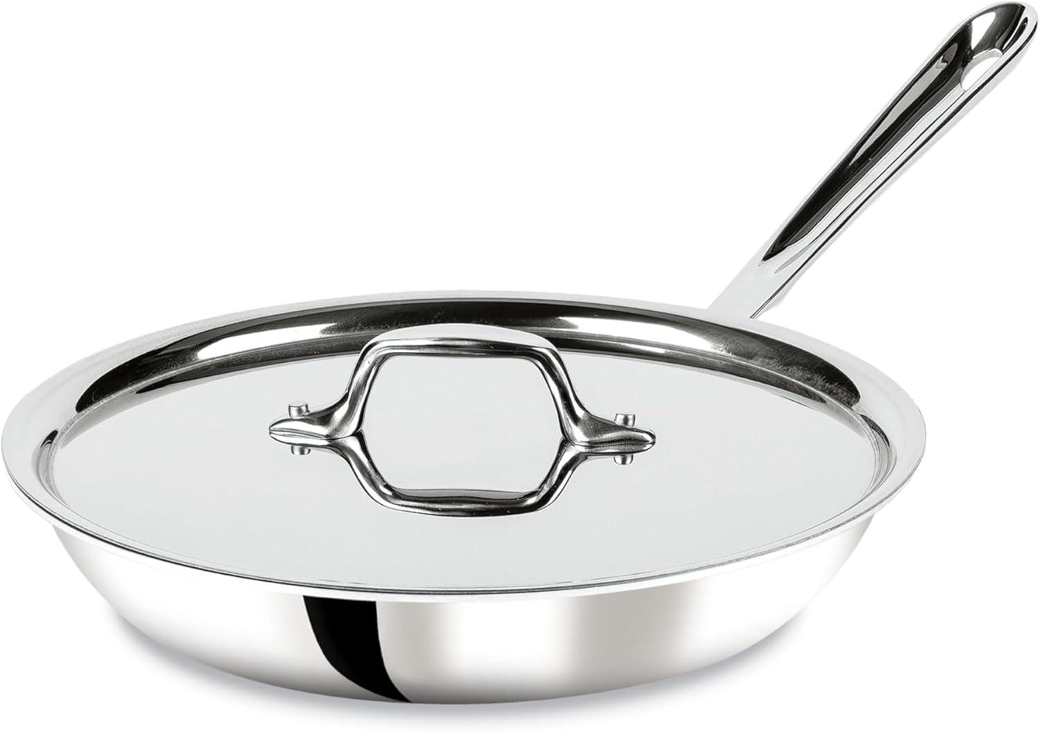 All-Clad ® d3 Stainless 10" Fry Pan with Lid