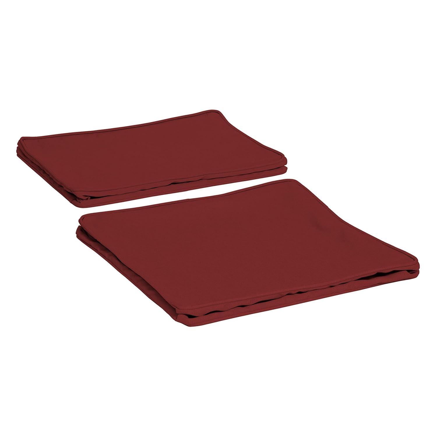 Arden Selections ProFoam Performance Outdoor Deep Seating Cushion Set 22 x 22, Classic Red