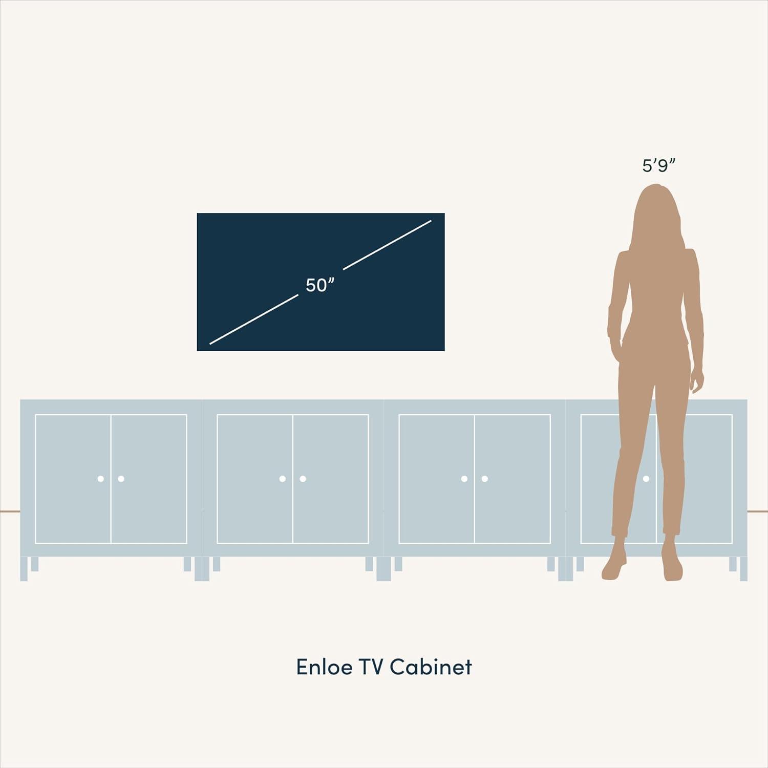 Nathan James Enloe 4-Pack Accent Cabinet Set or TV Stand