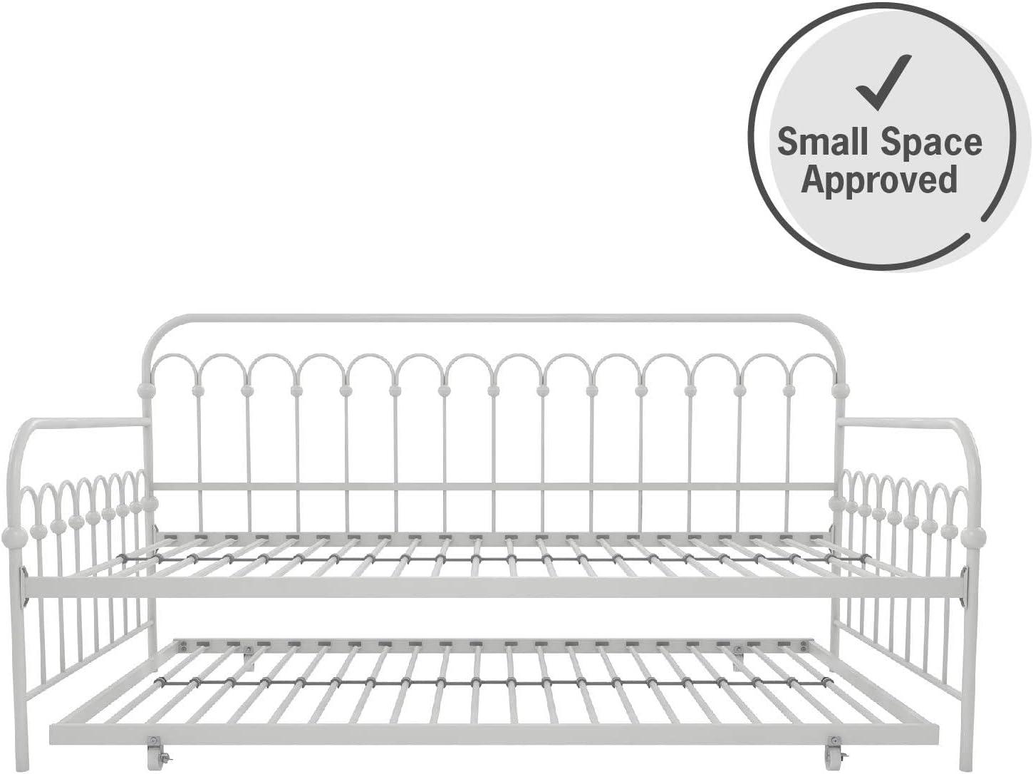 Bright Pop Metal Daybed with Trundle