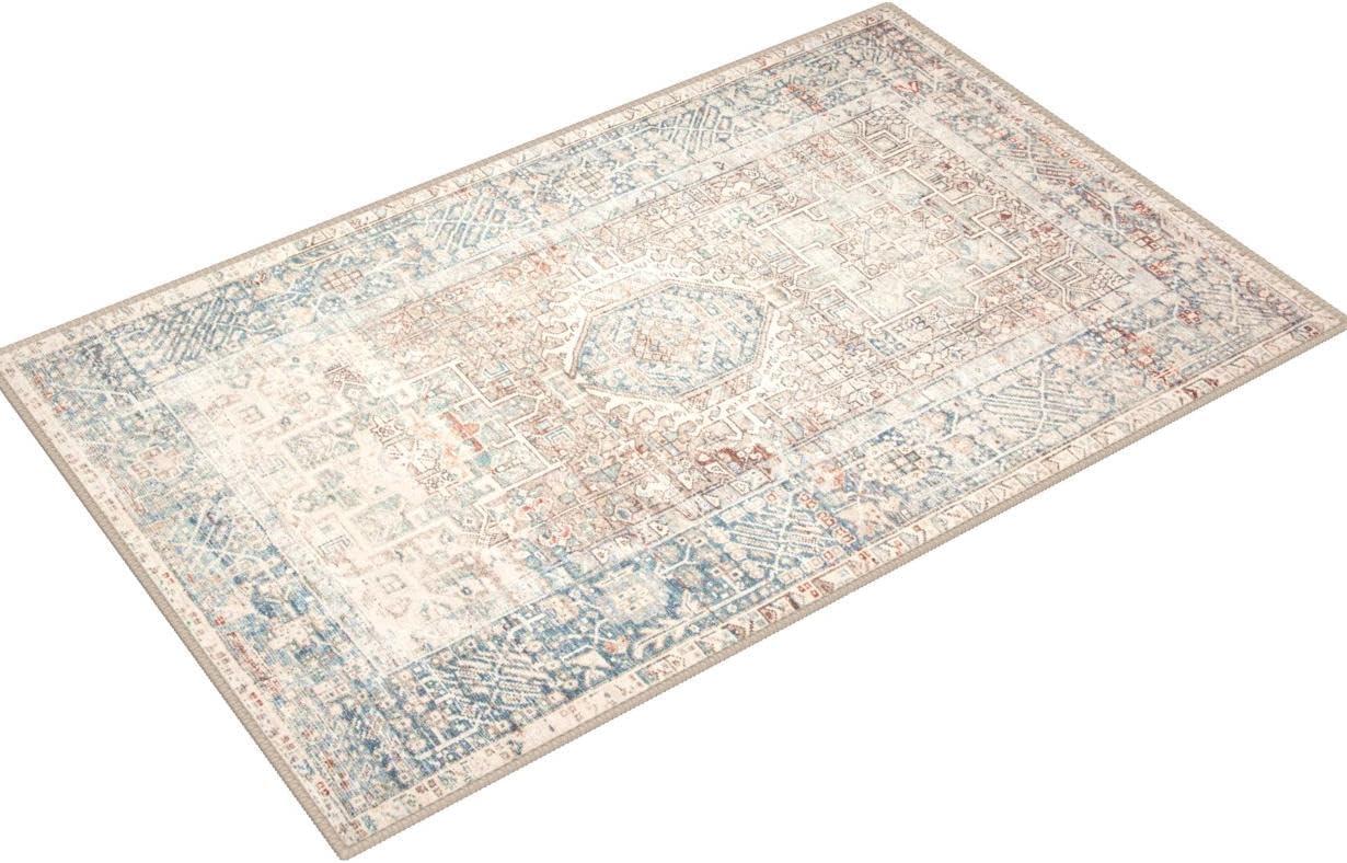 Chris Loves Julia x Loloi Jules Oriental Natural/Ocean Area Rug