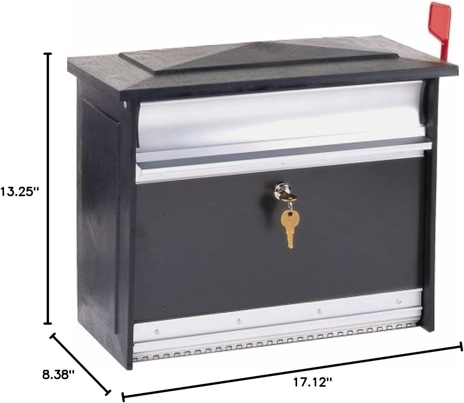 Architectural Mailboxes Mailsafe Locking Wall Mounted Mailbox