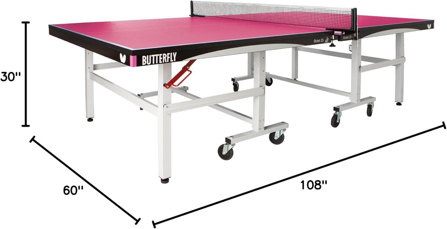 Butterfly Octet Regulation Size Foldable Indoor Table Tennis Table (25mm Thick)