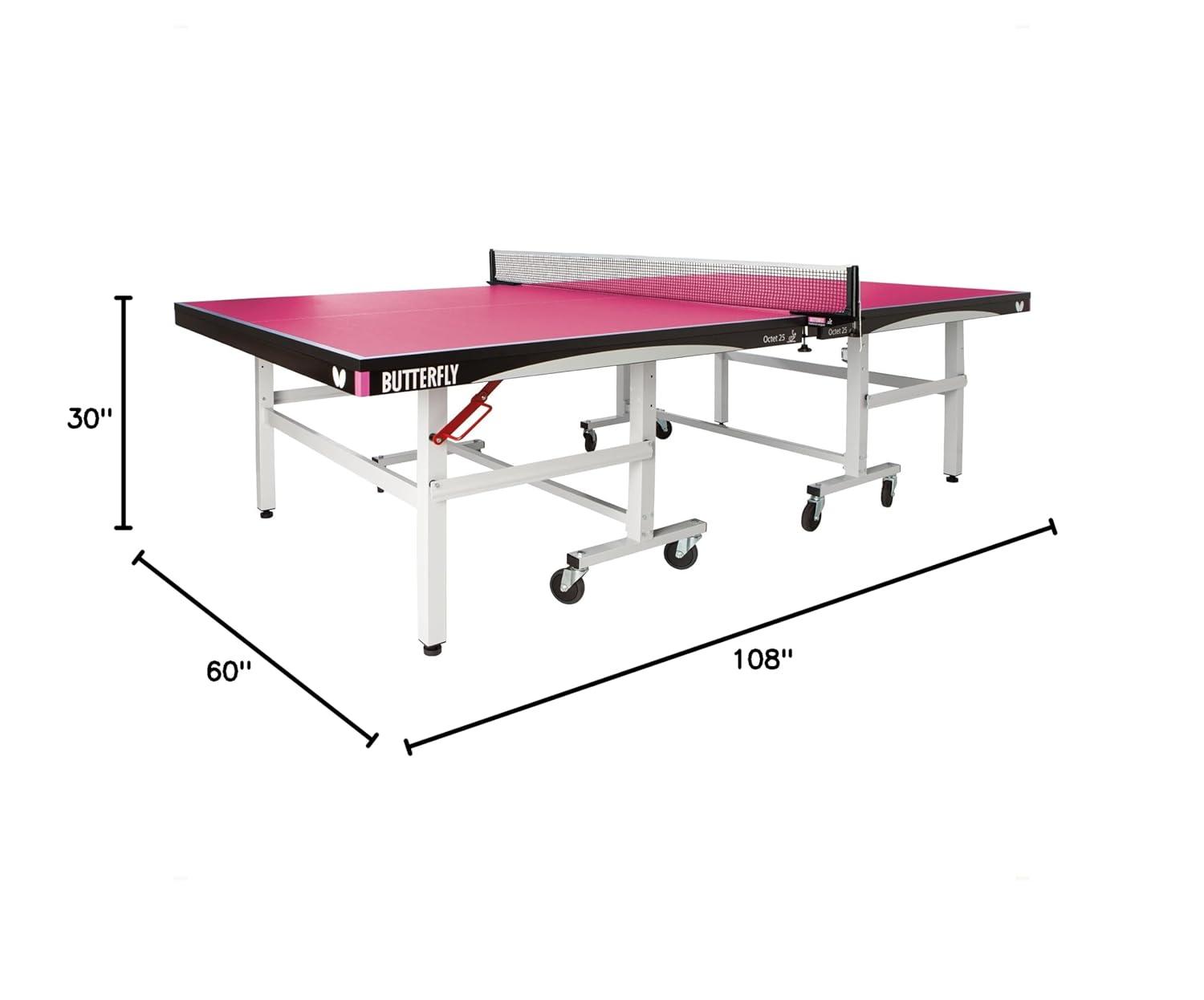 Butterfly Butterfly Octet Regulation Size Foldable Indoor Table Tennis Table (25mm Thick)