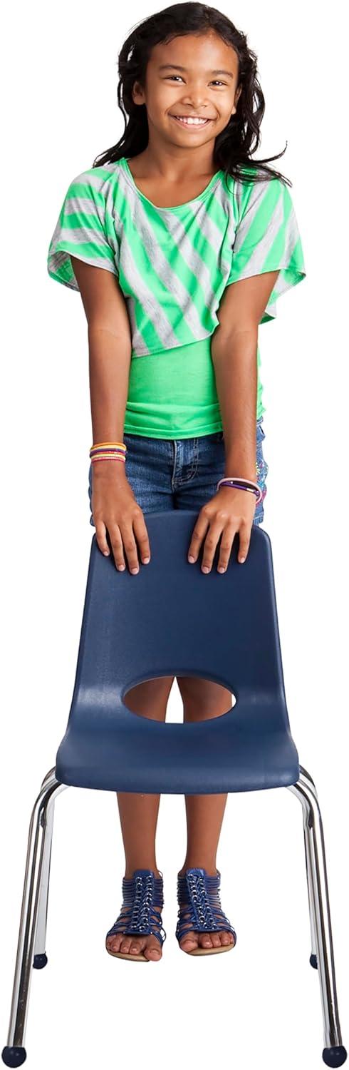 Factory Direct Partners Stacking Classroom Chair ( Set of 6 ) (Set of 6)