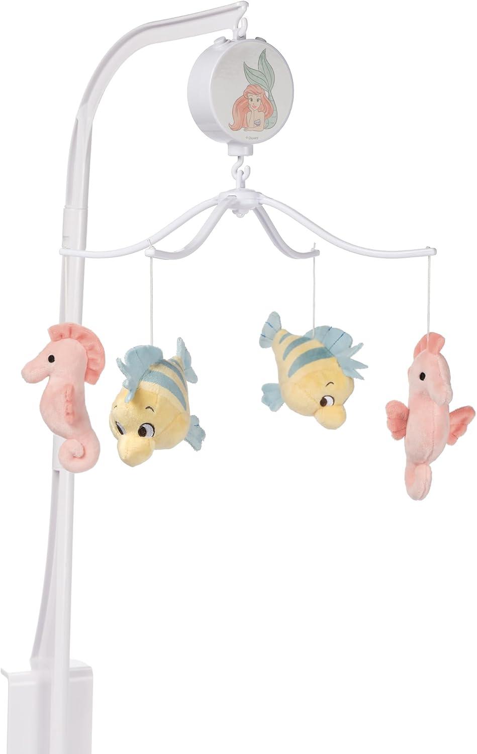 Bedtime Originals DIsney's The Little Mermaid Musical Baby Crib Mobile by Lambs & Ivy