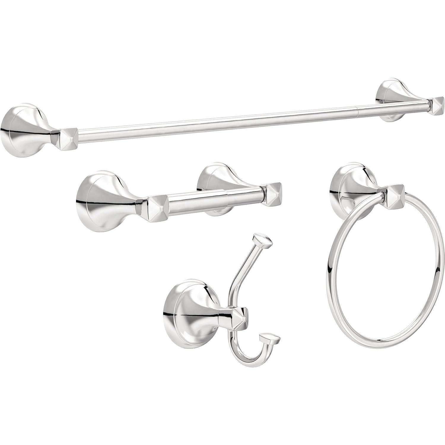 Delta Esato Double Towel Hook Bath Hardware Accessory ESA35-PC