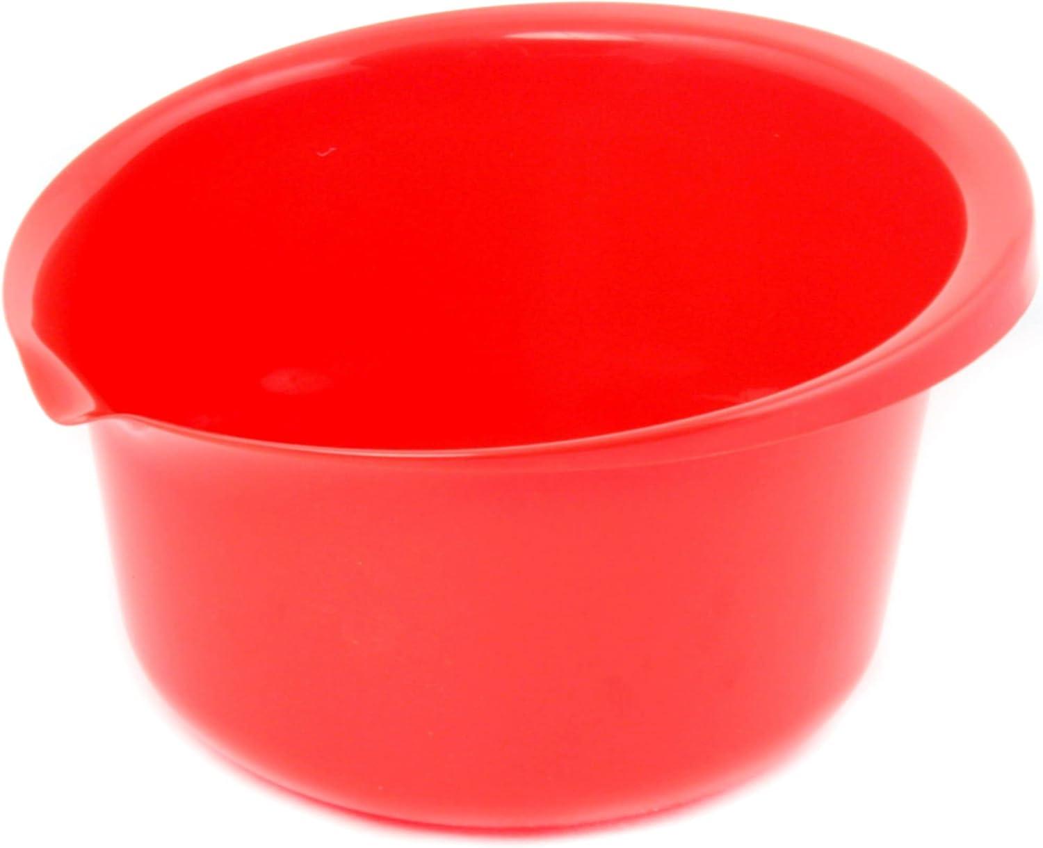 Chef Craft Select Plastic Mixing Bowl Set, 5 Piece Set, Multiple Color