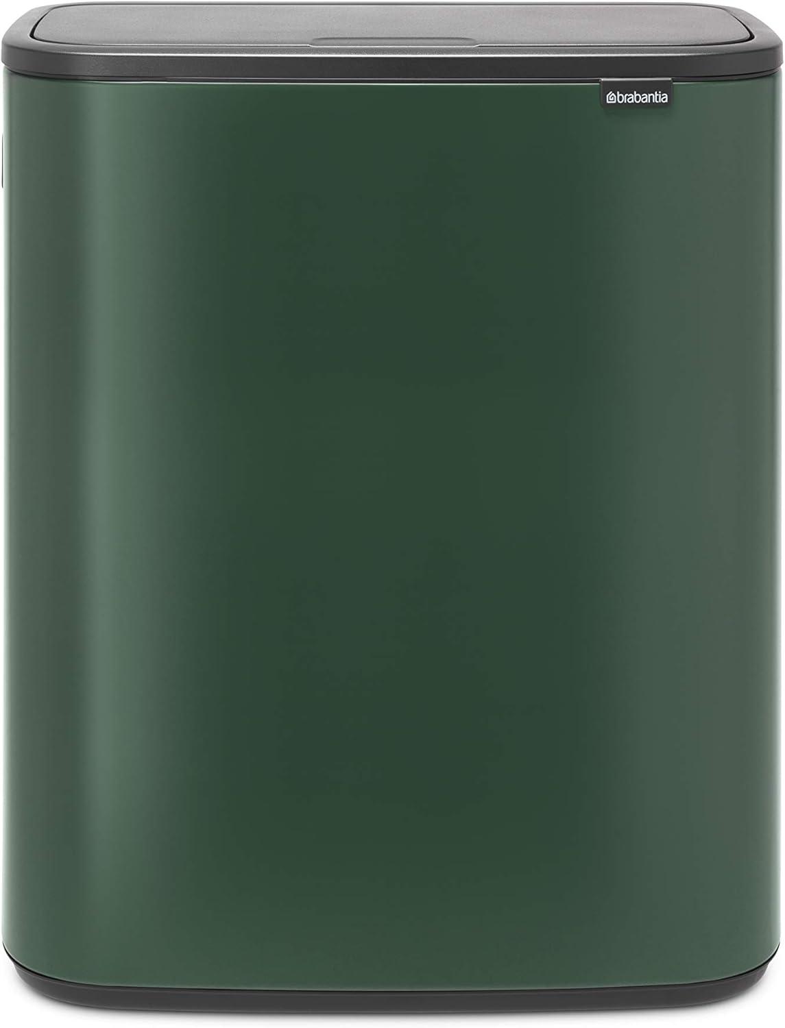 Brabantia Bo Touch Top Trash Can, 16 Gallon
