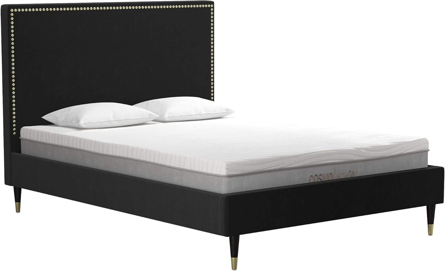 Audrey Upholstered Low Profile Platform Bed