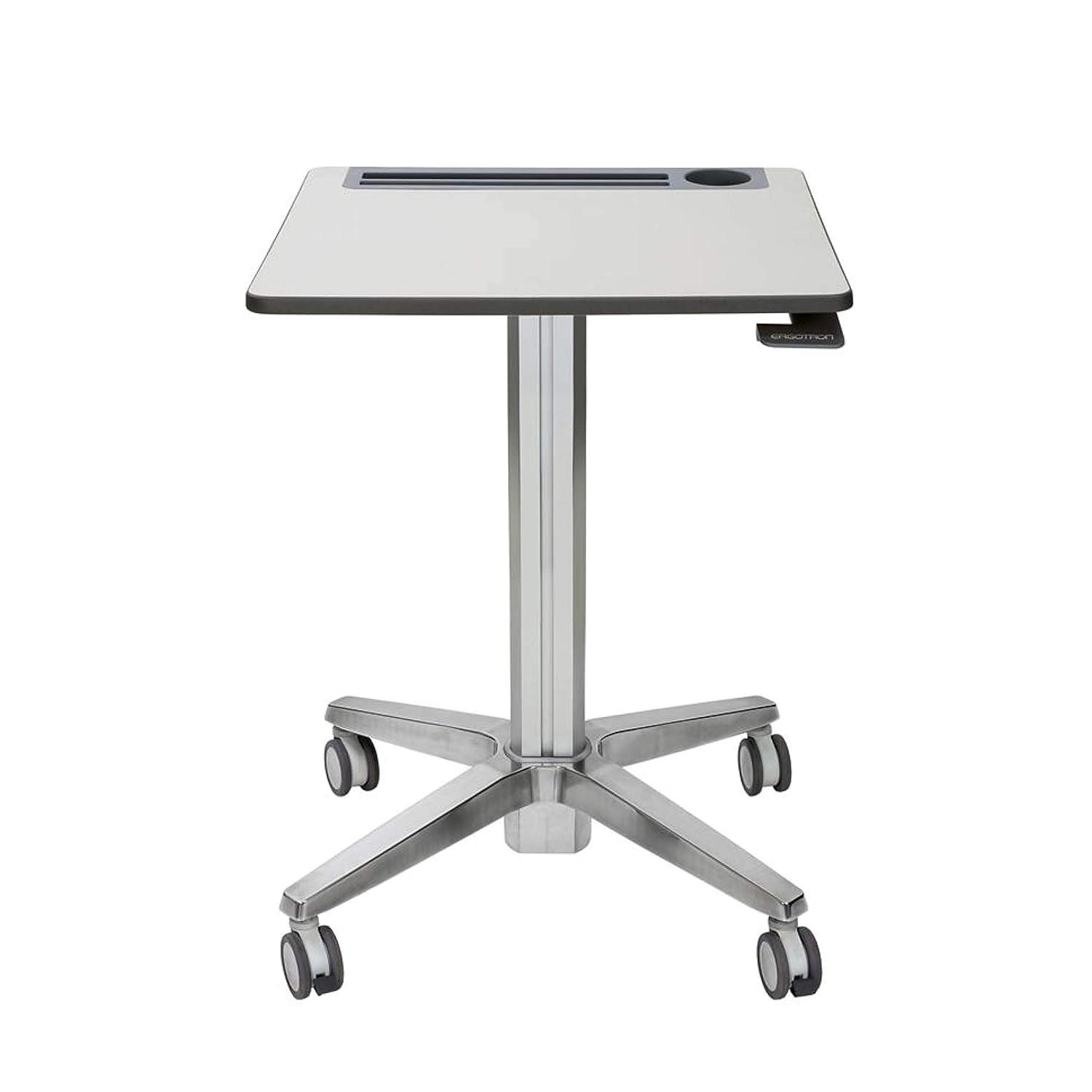 Ergotron LearnFit, Adjustable Standing Desk, Clear Anodized (24-481-003)