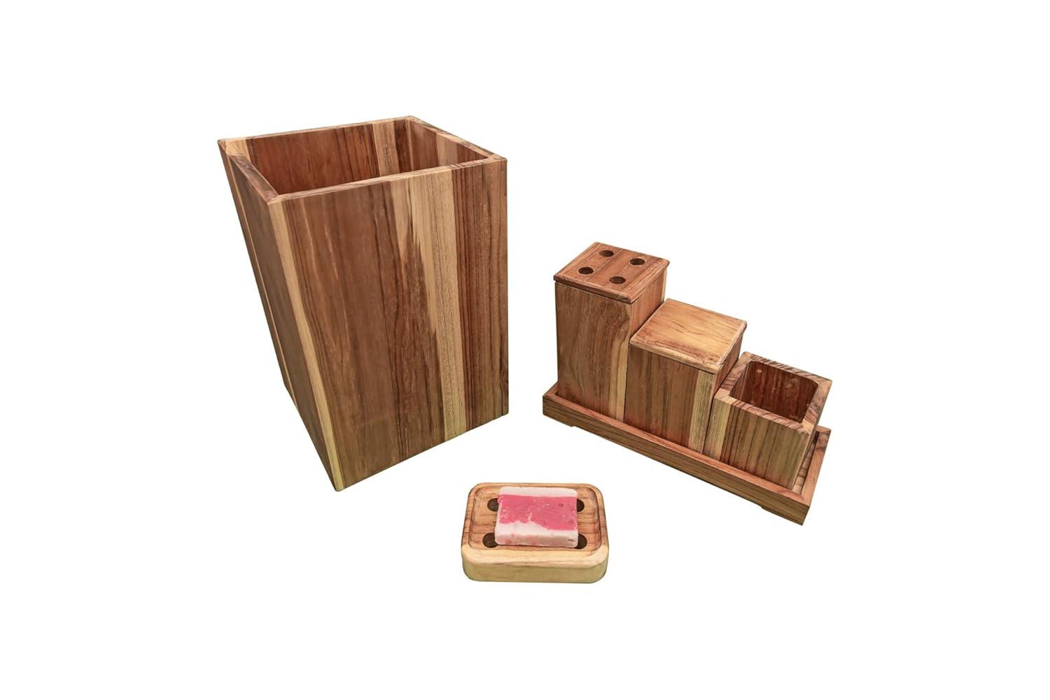 EcoDecors Eleganto 8 Piece Bathroom Accessory Set