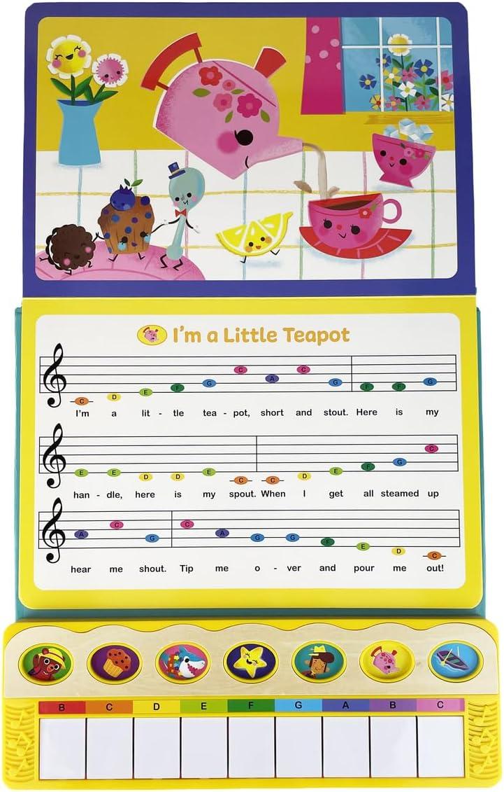 Play-Along Piano Songs - by  Cottage Door Press (Board Book)