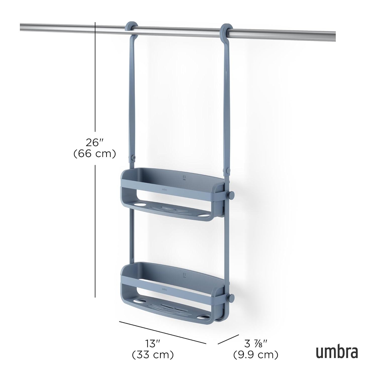 Umbra Flex Wall Mounted Optional Shower Caddy