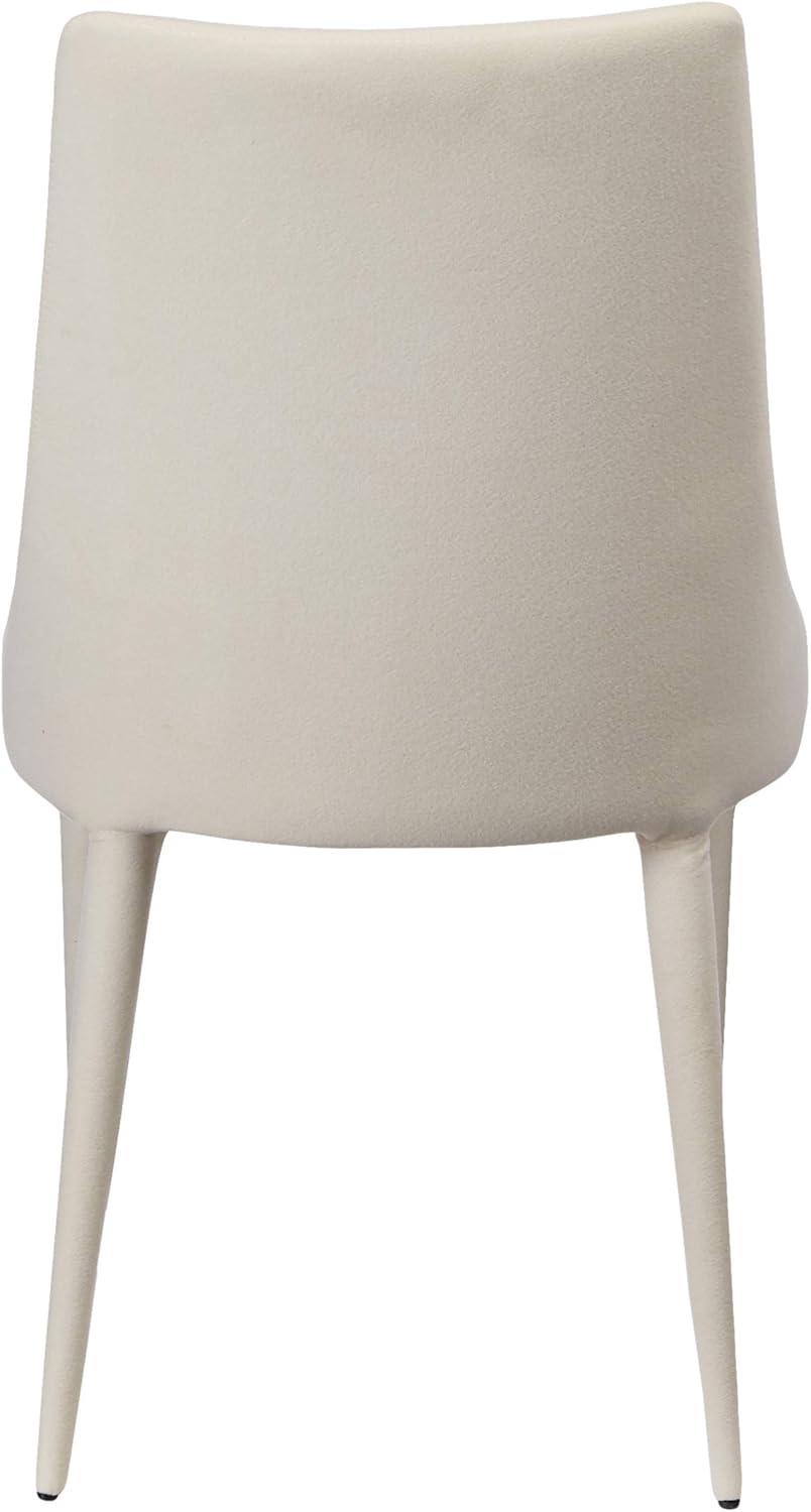 Summerset 19" H Leather Side Chair (Set of 2) - FOX2014 - Grey - Safavieh Couture