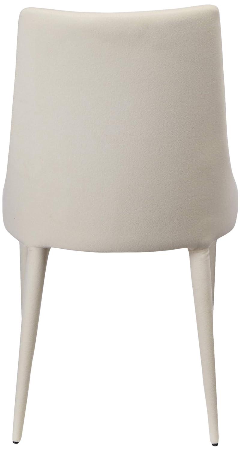 Summerset 19" H Leather Side Chair (Set of 2) - FOX2014 - Grey - Safavieh Couture