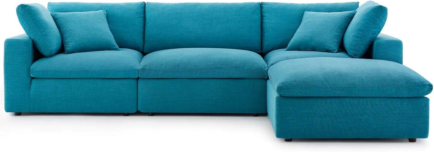 Modway Copper Grove Hrazdan Down-filled 4-piece Sectional Sofa Set