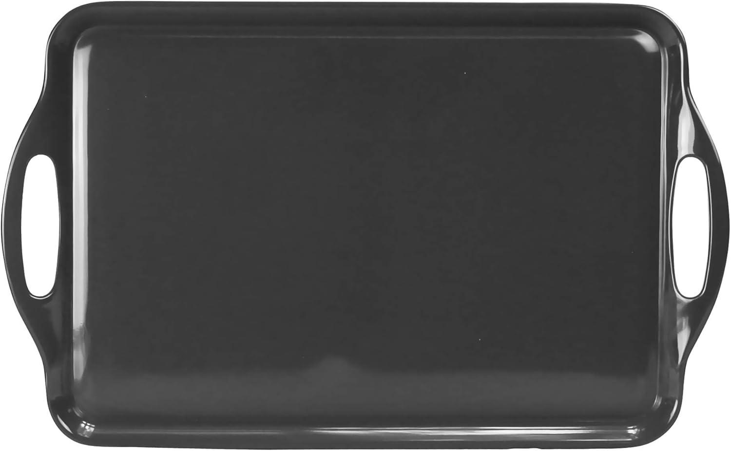 Rectangular Tray  Charcoal