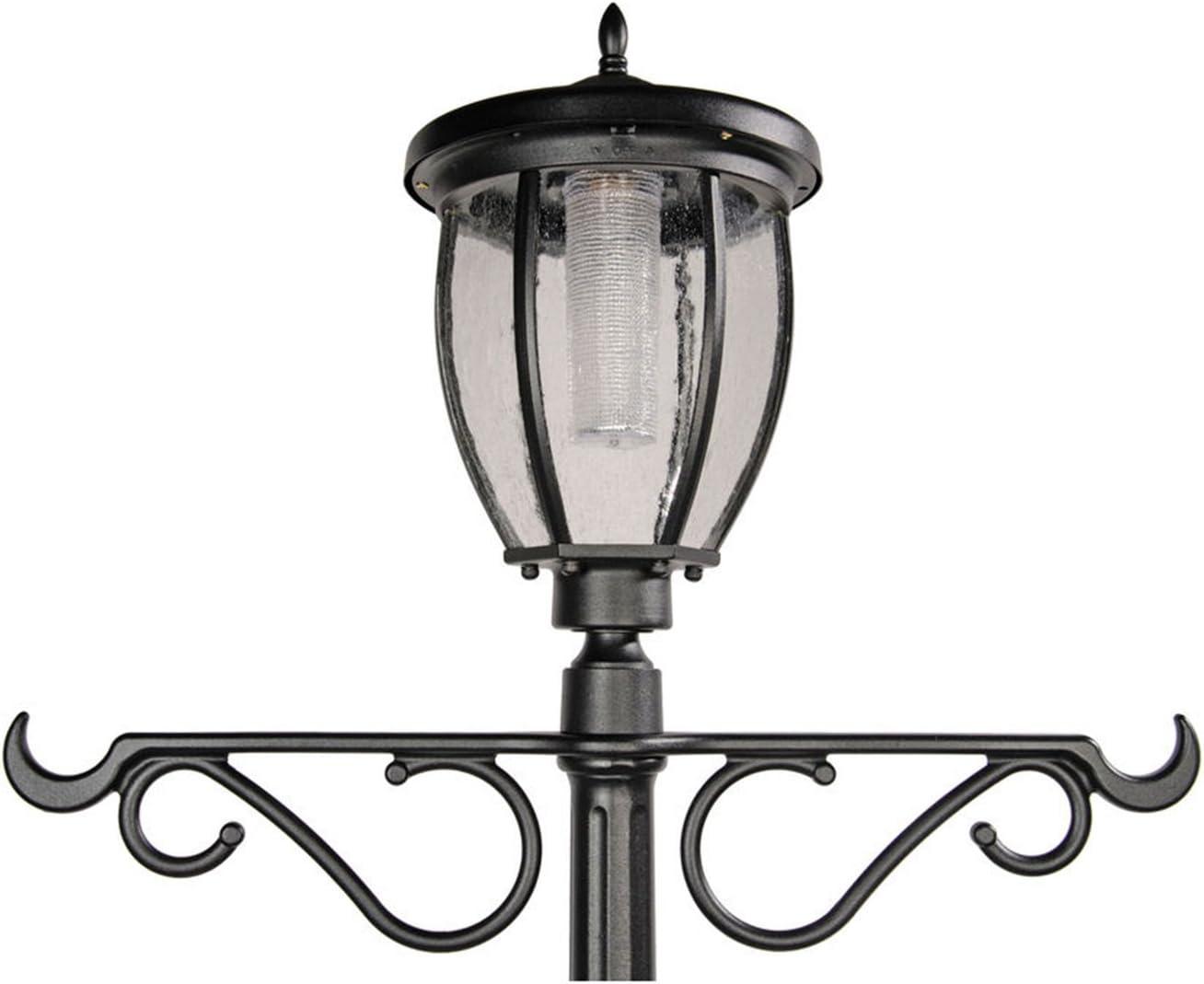 Nature Power (23107) 31 Lumens Terrace Solar Powered Integrated LED Post Lamp and Planter