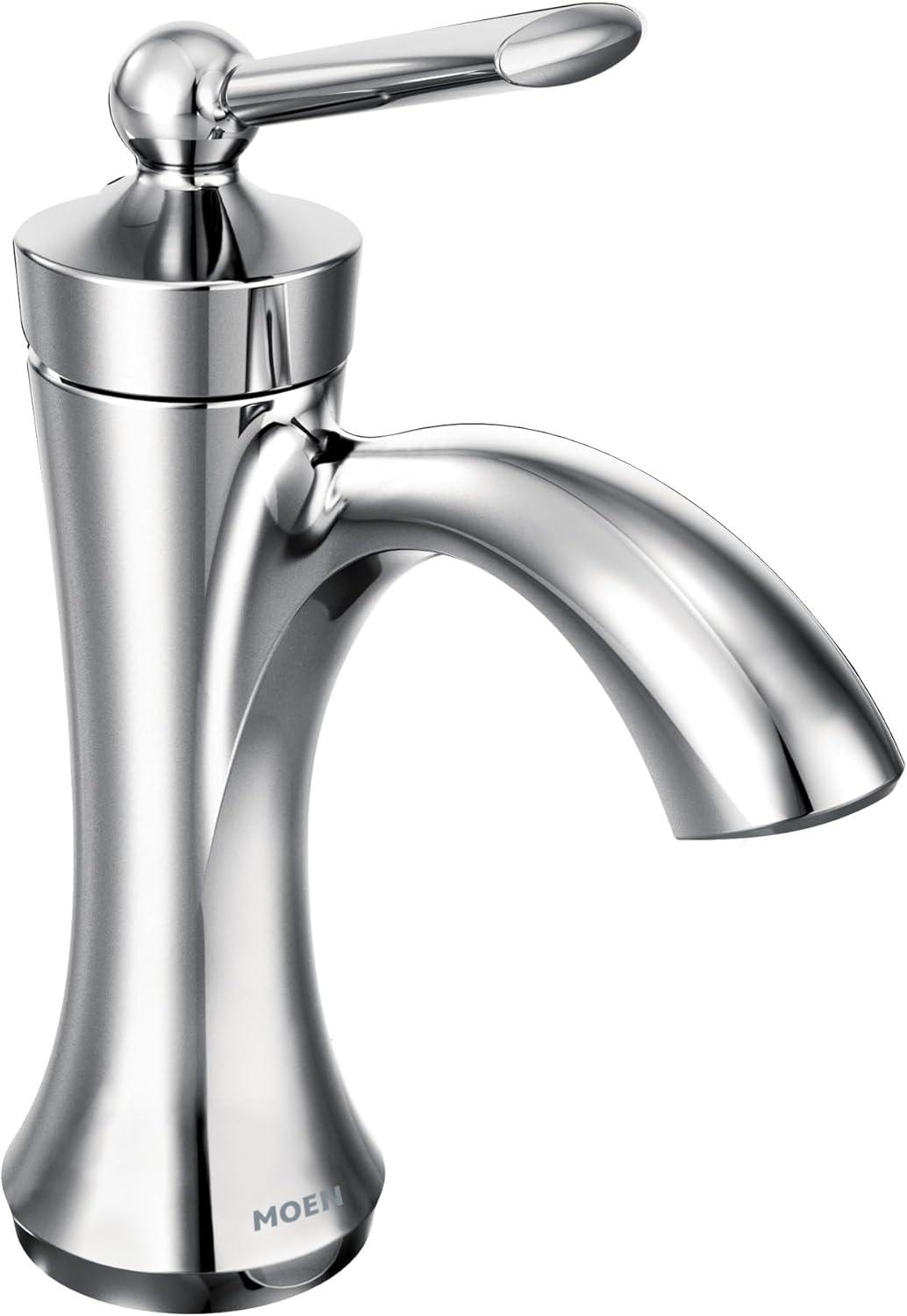 Wynford Single Hole Bathroom Faucet with Drain Assembly