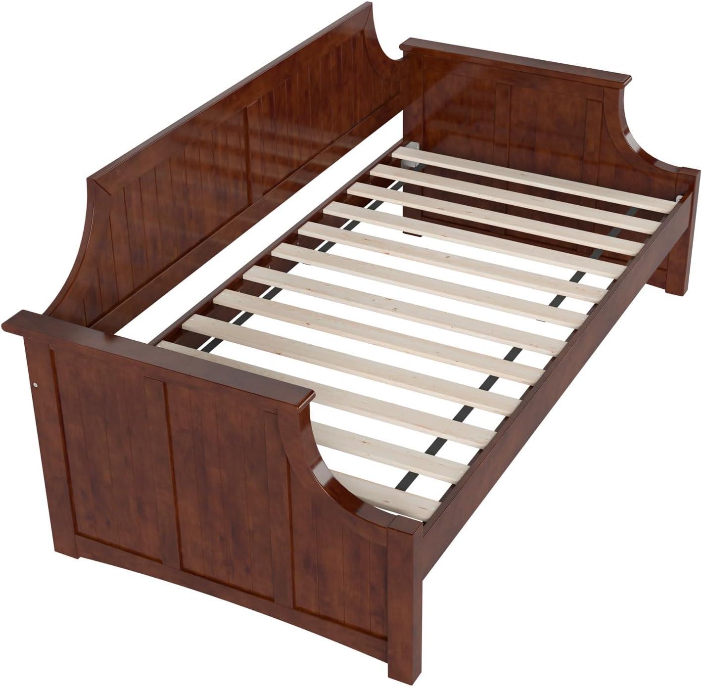 AFI Cambridge Twin Wood Daybed in Walnut