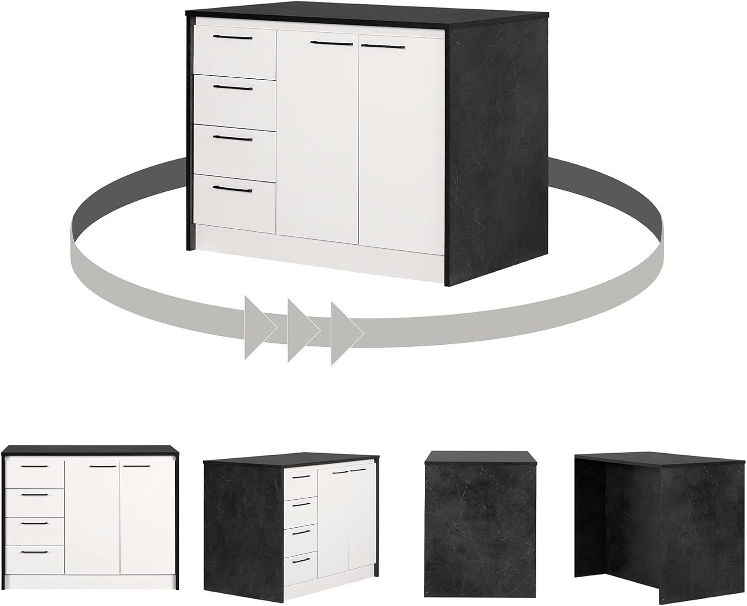 Myro 47.25'' Wide Kitchen Island