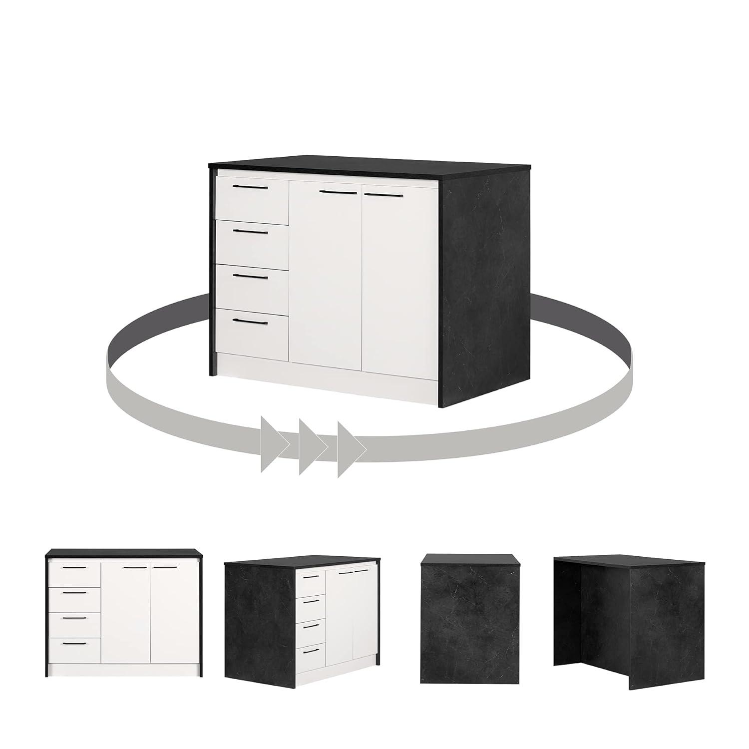 Myro 47.25'' Wide Kitchen Island