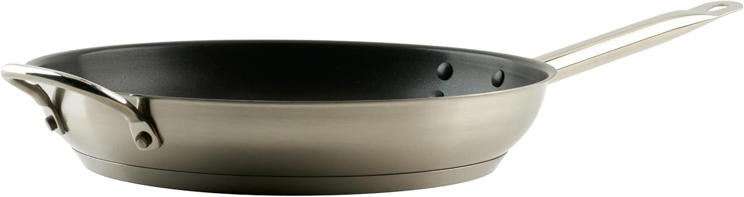 Winco Stainless Steel Non-Stick Frying Pan