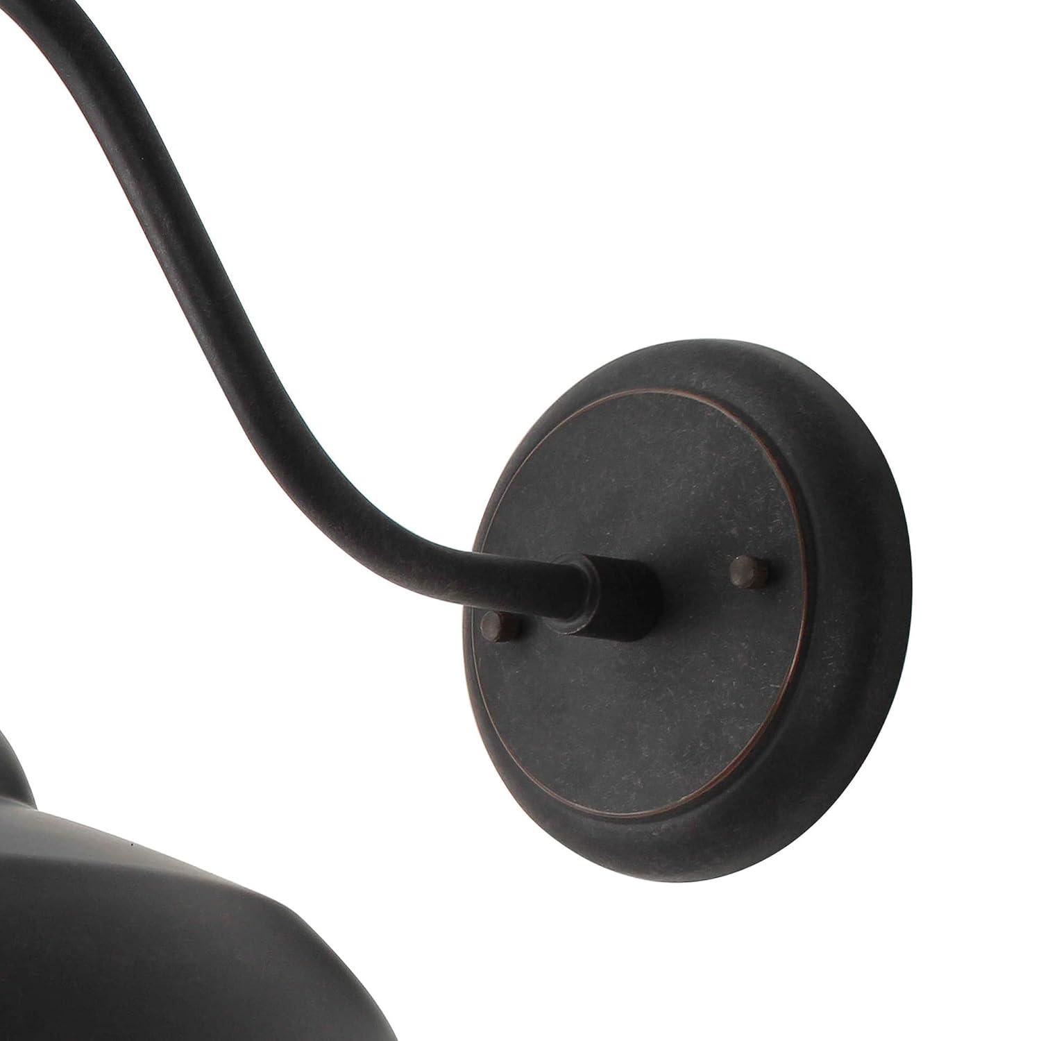 AA Warehousing EL0523ORB Lora Outdoor Wall Light, Large, Oil-Rubbed Bronze