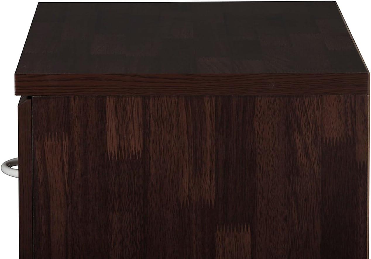 Mayson Modern and Contemporary Wood 4 Drawer Storage Chest Oak Brown Finish - Baxton Studio