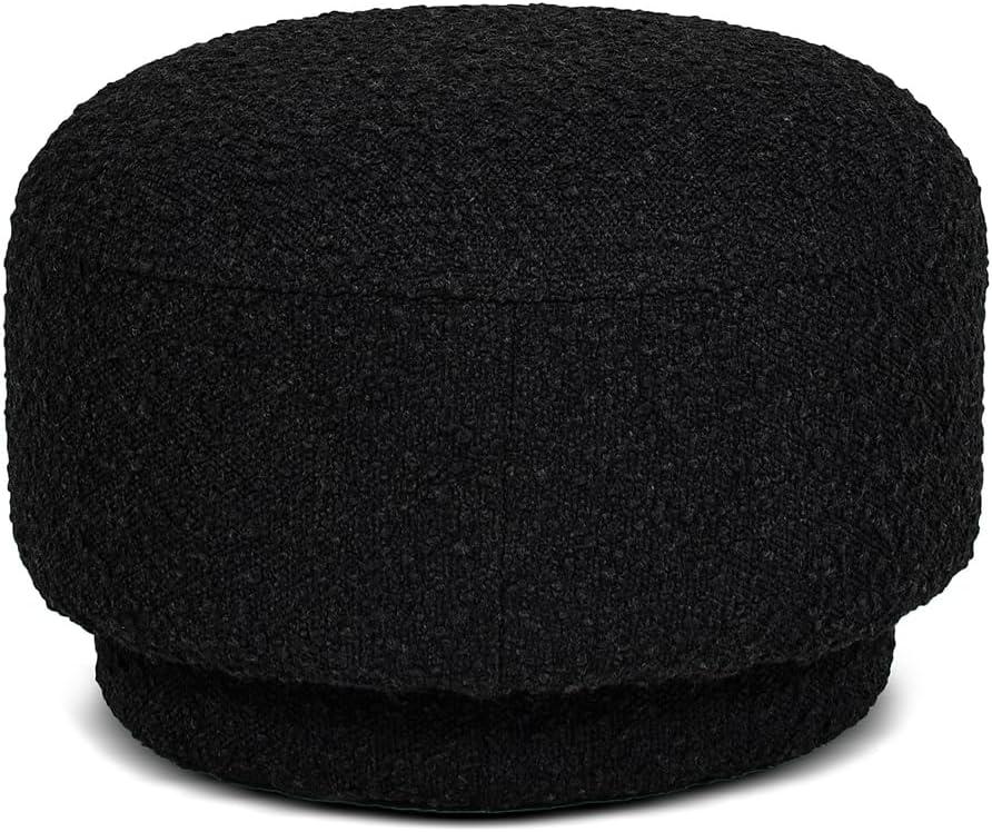 Jennifer Taylor Home Fuji 15" Mushroom Footstool Ottoman