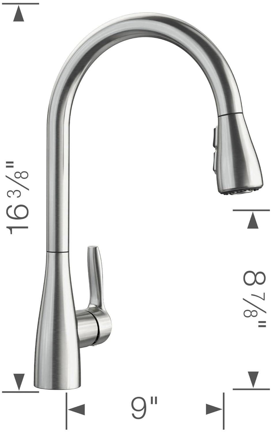 Atura Pull Down Dual Spray Kitchen Faucet