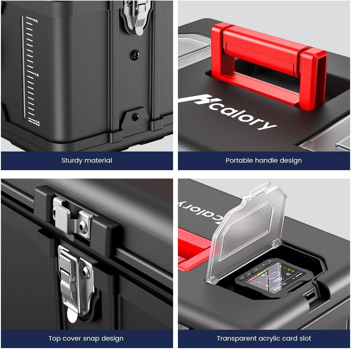 Audew Diesel Air Heater, 12V DC & 110V AC 8KW Horizontal All-In-One Portable Parking Heater with App Control, Altitude Modeand Automatic Start and Stop for RV Garage Camper Black 2025Upgraded, Black